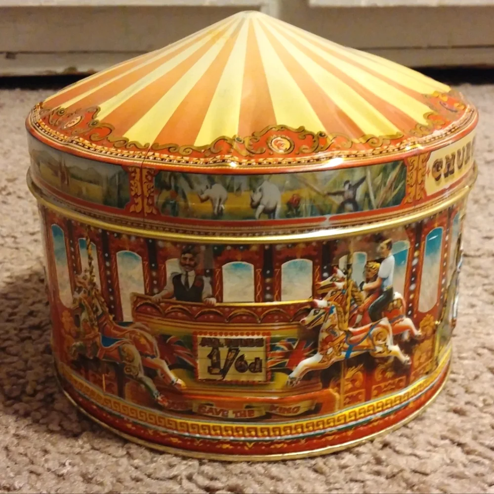 Carousel Tin Churchill's of London Graphics